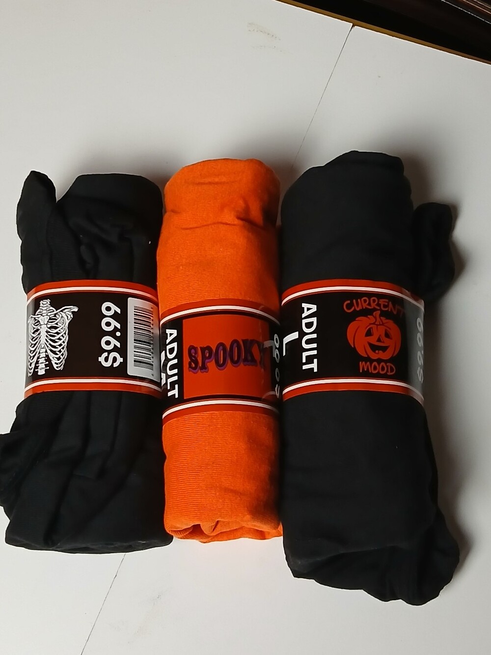 New Halloween Graphic T Shirt Lot Size L Bundle of 3